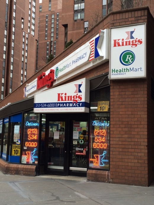 Kings Pharmacy in New York City, New York, United States - #3 Photo of Point of interest, Establishment, Store, Health, Pharmacy