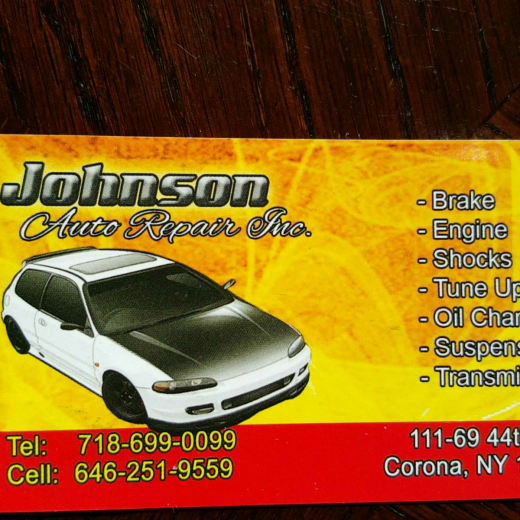 Johnson Auto Repair in Corona City, New York, United States - #2 Photo of Point of interest, Establishment, Car repair