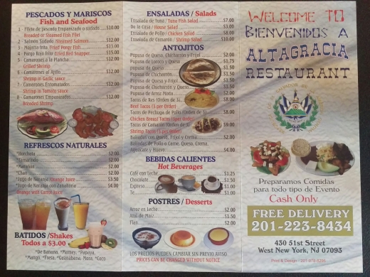 Altagracia Pupuseria y Restaurante in West New York City, New Jersey, United States - #3 Photo of Restaurant, Food, Point of interest, Establishment