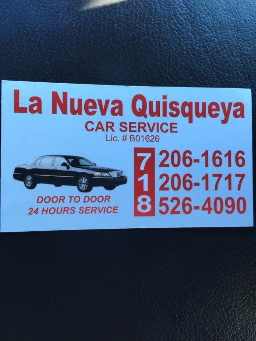 La Nueva Quisqueya Car Service Inc. in Queens City, New York, United States - #2 Photo of Point of interest, Establishment