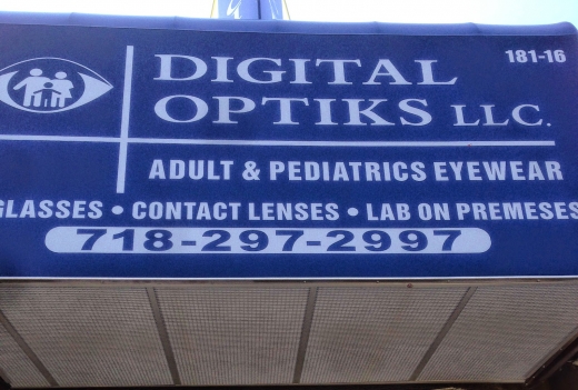 DIGITAL OPTIKS OPTICIANS in Hollis City, New York, United States - #2 Photo of Point of interest, Establishment, Store, Health