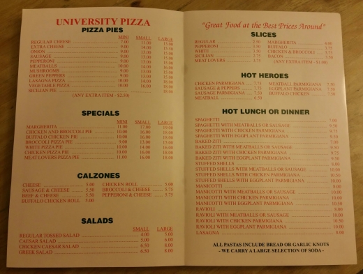 University Pizza & Restaurant in Bronx City, New York, United States - #1 Photo of Restaurant, Food, Point of interest, Establishment