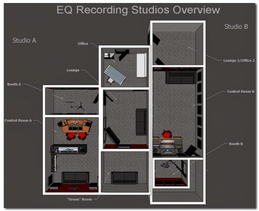 Photo by EQ Recording Studios for EQ Recording Studios