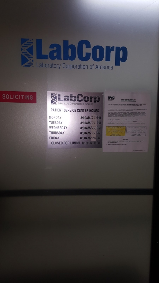 LabCorp in Astoria City, New York, United States - #1 Photo of Point of interest, Establishment, Health