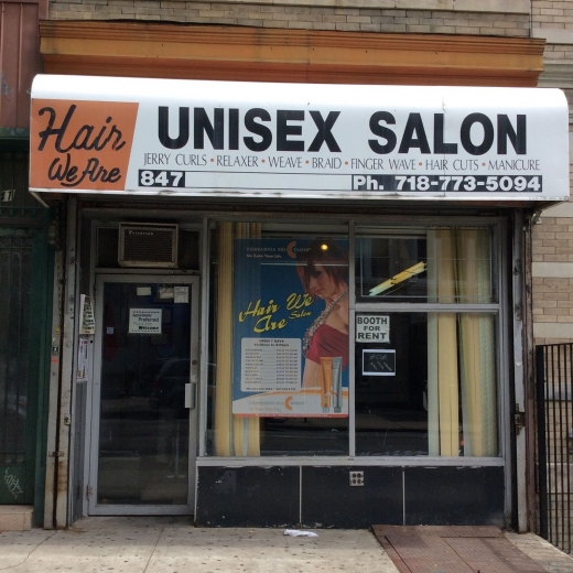 Hair We Are Unisex Salon in Kings County City, New York, United States - #1 Photo of Point of interest, Establishment, Hair care