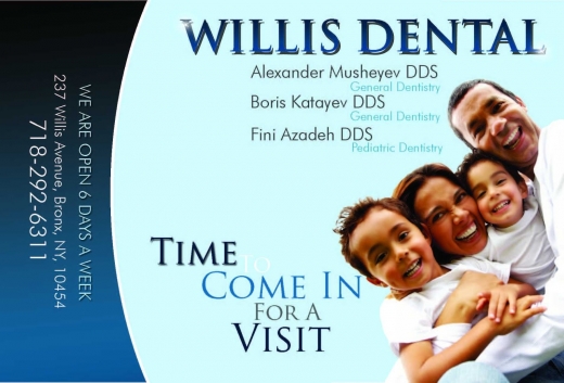 Willis Dental Group in Bronx City, New York, United States - #1 Photo of Point of interest, Establishment, Health, Dentist