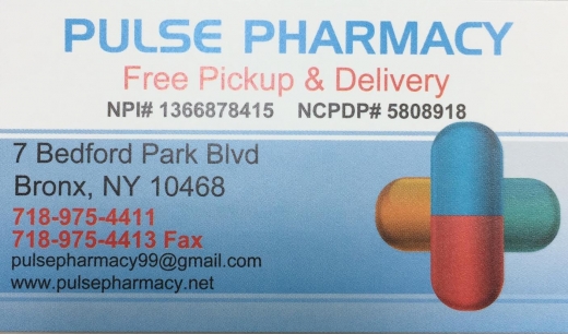 Pulse Pharmacy Inc in Bronx City, New York, United States - #4 Photo of Point of interest, Establishment, Finance, Store, Health, Pharmacy