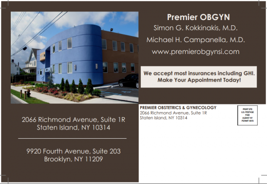 Premier OBGYN. Dr. Simon Kokkinakis & Dr. Michael Campanella in Staten Island City, New York, United States - #1 Photo of Point of interest, Establishment, Health