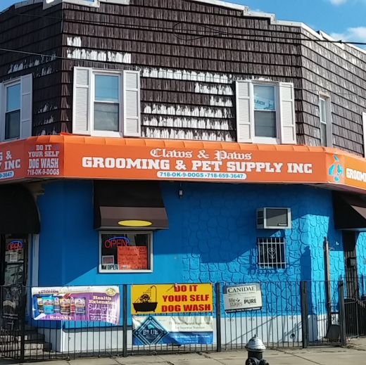 Claws & Paws Grooming & Pet Supply in Ozone Park City, New York, United States - #1 Photo of Point of interest, Establishment, Store, Pet store