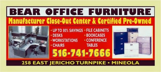 Bear Used Office Furniture in Mineola City, New York, United States - #2 Photo of Point of interest, Establishment, Store, Home goods store, Furniture store