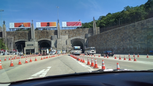 New Jersey / New York Line of the Lincoln Tunnel in New York City, New York, United States - #2 Photo of Point of interest, Establishment