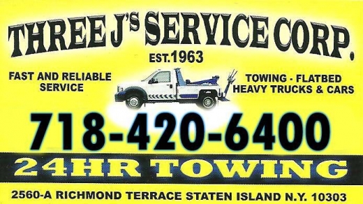Three J's Service Corporation in Staten Island City, New York, United States - #1 Photo of Point of interest, Establishment, Car repair
