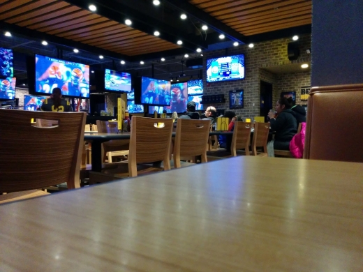 Buffalo Wild Wings in Iselin City, New Jersey, United States - #2 Photo of Restaurant, Food, Point of interest, Establishment, Meal takeaway, Bar