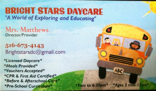 BRIGHT STARS DAYCARE in South Floral Park City, New York, United States - #2 Photo of Point of interest, Establishment