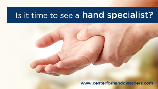 Photo by The Center for Hand Disorders for The Center for Hand Disorders
