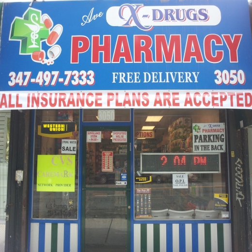 Ave X-DRUGS in Brooklyn City, New York, United States - #2 Photo of Point of interest, Establishment, Store, Health, Pharmacy