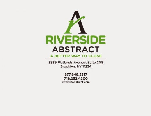 Riverside Abstract LLC in Kings County City, New York, United States - #2 Photo of Point of interest, Establishment, Insurance agency