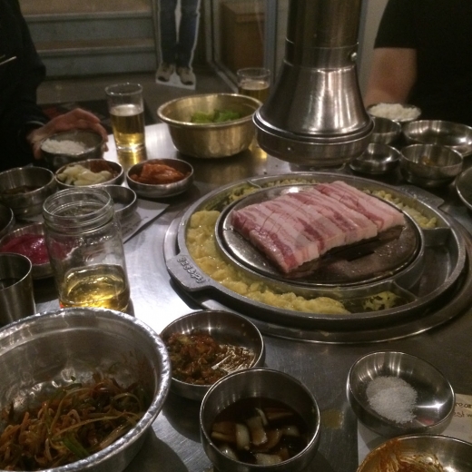 Baekjeong Korean BBQ in New York City, New York, United States - #3 Photo of Restaurant, Food, Point of interest, Establishment