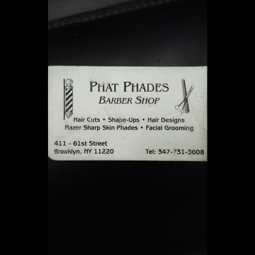 Phat Phades Barbershop in Kings County City, New York, United States - #4 Photo of Point of interest, Establishment, Health, Hair care