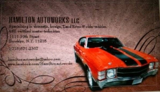 Hamilton Autoworks, llc in Brooklyn City, New York, United States - #1 Photo of Point of interest, Establishment, Car repair