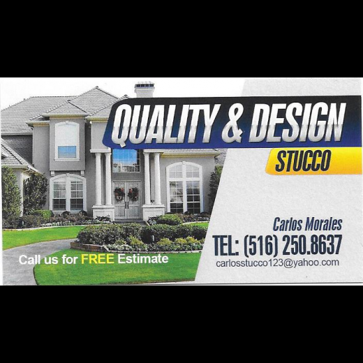 Quality & Design Stucco Company in Hempstead City, New York, United States - #3 Photo of Point of interest, Establishment, General contractor