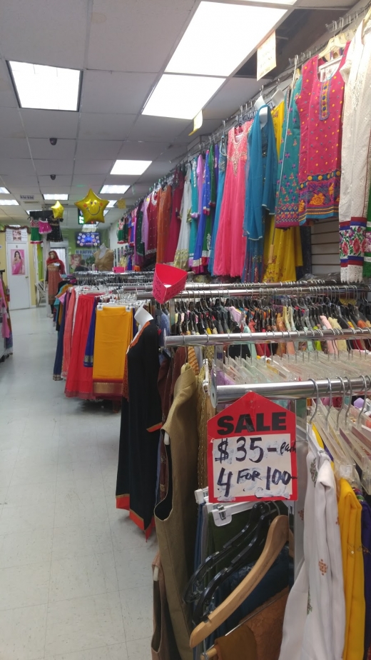 Radha Sari Bazaar Inc and Be Beautiful Salon in New York City, New York, United States - #2 Photo of Point of interest, Establishment, Store, Clothing store