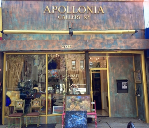 Apollonia Gallery and Cafe in Queens City, New York, United States - #2 Photo of Food, Point of interest, Establishment, Store, Cafe, Home goods store, Furniture store, Art gallery