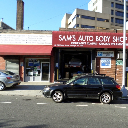 Sam's Auto Body Shop in Brooklyn City, New York, United States - #2 Photo of Point of interest, Establishment, Car repair