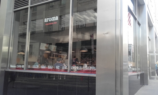 Aroma Espresso Bar in New York City, New York, United States - #4 Photo of Restaurant, Food, Point of interest, Establishment, Store, Meal takeaway, Cafe