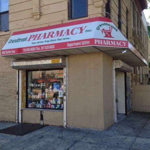GrandBrook Pharmacy in Brooklyn City, New York, United States - #2 Photo of Point of interest, Establishment, Store, Health, Pharmacy