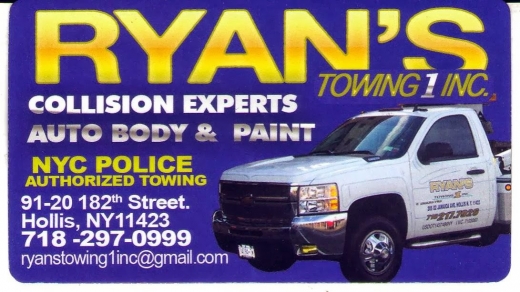 Ryans towing 1 inc in Queens City, New York, United States - #1 Photo of Point of interest, Establishment