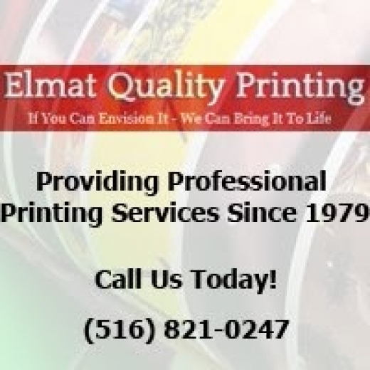 Photo by Elmat Quality Printing for Elmat Quality Printing