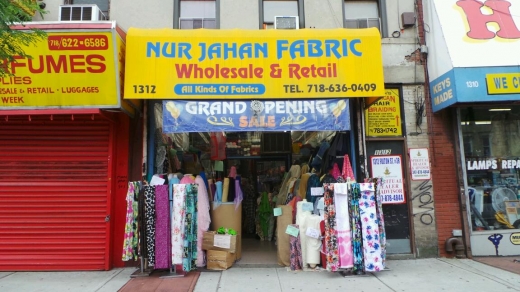 Nur Jahan Fabrics LLC in Kings County City, New York, United States - #2 Photo of Point of interest, Establishment, Store, Home goods store