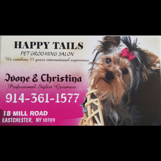 Photo by <br />
<b>Notice</b>:  Undefined index: user in <b>/home/www/activeuser/data/www/vaplace.com/core/views/default/photos.php</b> on line <b>128</b><br />
. Picture for Happy Tails Pet Grooming Salon in Eastchester City, New York, United States - Point of interest, Establishment