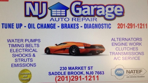 NJ Garage AUTO Repair in Saddle Brook City, New Jersey, United States - #2 Photo of Point of interest, Establishment, Car repair