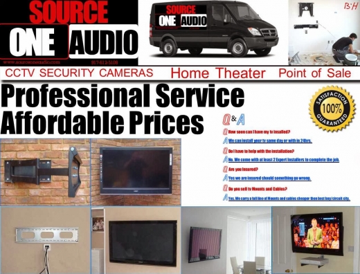 Photo by TV Installers in NY Source 1 Audio for TV Installers in NY Source 1 Audio