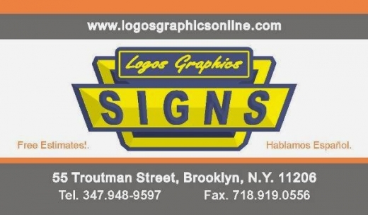 Logos Graphics LLC in Kings County City, New York, United States - #2 Photo of Point of interest, Establishment, Store
