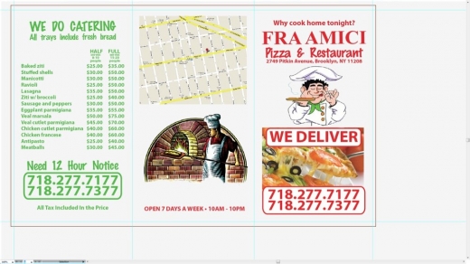 Fra Amici Pizza in Brooklyn City, New York, United States - #3 Photo of Restaurant, Food, Point of interest, Establishment, Meal takeaway, Meal delivery