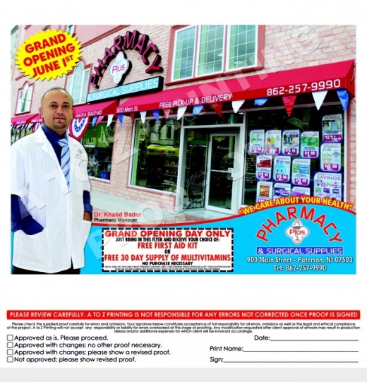 Photo by <br />
<b>Notice</b>:  Undefined index: user in <b>/home/www/activeuser/data/www/vaplace.com/core/views/default/photos.php</b> on line <b>128</b><br />
. Picture for Pharmacy Plus & Surgical Supplies in Paterson City, New Jersey, United States - Point of interest, Establishment, Store, Health, Pharmacy