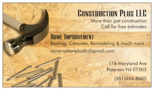 Photo by <br />
<b>Notice</b>:  Undefined index: user in <b>/home/www/activeuser/data/www/vaplace.com/core/views/default/photos.php</b> on line <b>128</b><br />
. Picture for Construction Plus LLC in Paterson City, New Jersey, United States - Point of interest, Establishment, General contractor