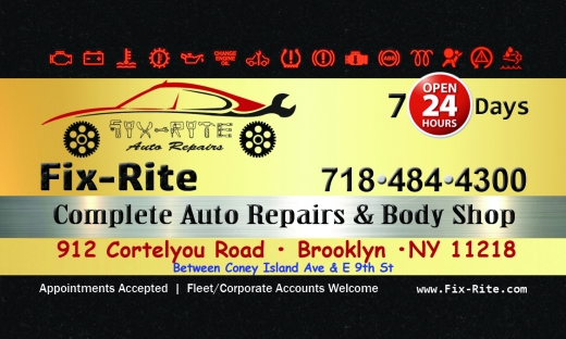 Fix-Rite Auto Body & Repair in Kings County City, New York, United States - #3 Photo of Point of interest, Establishment, Car repair