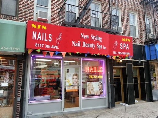 New Styling Nail Beauty Spa Inc. in Kings County City, New York, United States - #1 Photo of Point of interest, Establishment, Spa, Beauty salon, Hair care