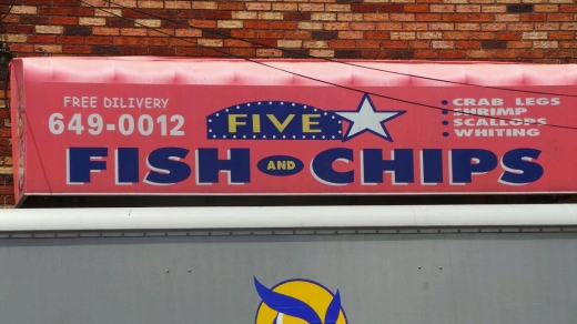 Five Star Fish & Chips the Taste of Miami in Kings County City, New York, United States - #3 Photo of Restaurant, Food, Point of interest, Establishment