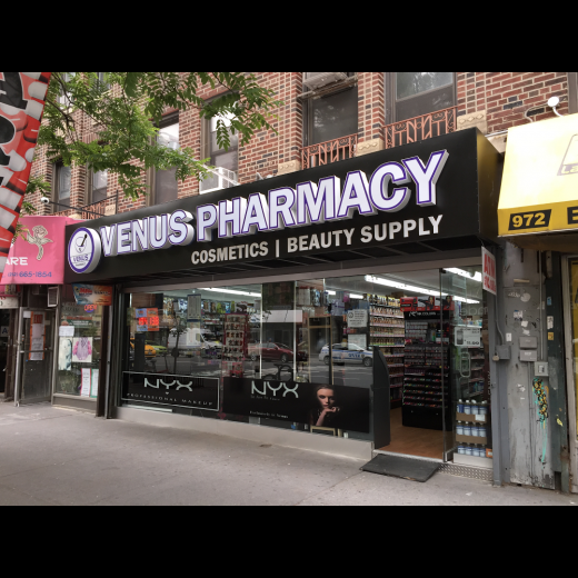 Venus Pharmacy and Beauty Supply in New York City, New York, United States - #1 Photo of Point of interest, Establishment, Finance, Store, Atm, Health, Pharmacy