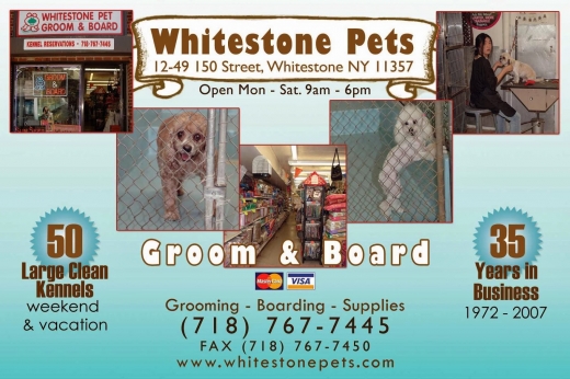 Whitestone Pet Groom & Board in Flushing City, New York, United States - #1 Photo of Point of interest, Establishment