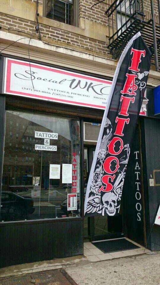Social INK Club Tattoo in Bronx City, New York, United States - #2 Photo of Point of interest, Establishment, Store