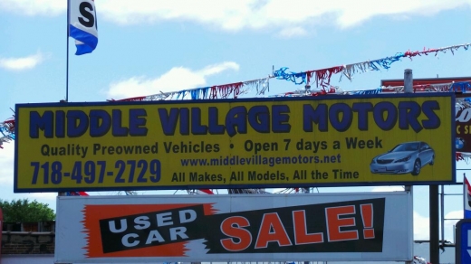 Middle Village Motors in Flushing City, New York, United States - #1 Photo of Point of interest, Establishment, Car dealer, Store