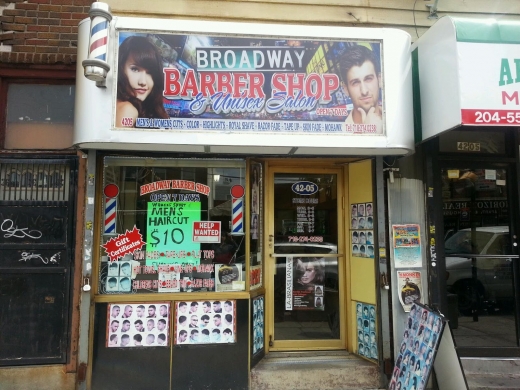 Photo by <br />
<b>Notice</b>:  Undefined index: user in <b>/home/www/activeuser/data/www/vaplace.com/core/views/default/photos.php</b> on line <b>128</b><br />
. Picture for Broadway Barber Shop in Queens City, New York, United States - Point of interest, Establishment, Health, Hair care