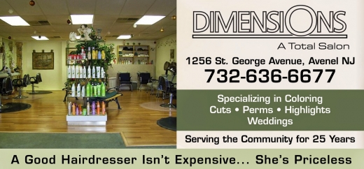 Dimensions in Woodbridge Township City, New Jersey, United States - #1 Photo of Point of interest, Establishment, Hair care