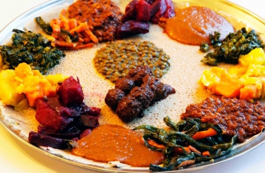 Awash Ethiopian Restaurant in Brooklyn City, New York, United States - #3 Photo of Restaurant, Food, Point of interest, Establishment, Bar, Art gallery
